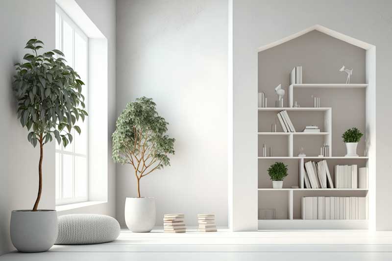 Construimos muebles con yeso laminado, sin obras ni suciedad